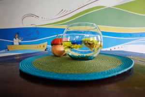 Aqui esta el detalle! at Ikaro Cafe in Santa Marta