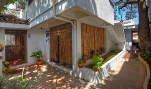 Jardin 'Zen' at Ikaro Cafe in Santa Marta