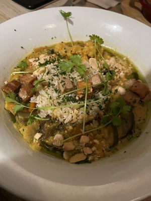 Curry vegano   at Kafe Botanika in San Sebastian
