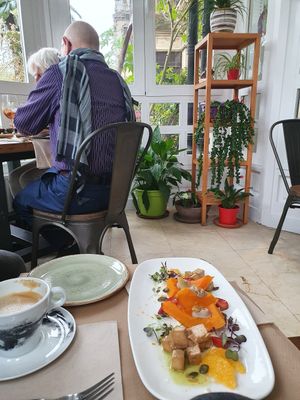  at Kafe Botanika in San Sebastian