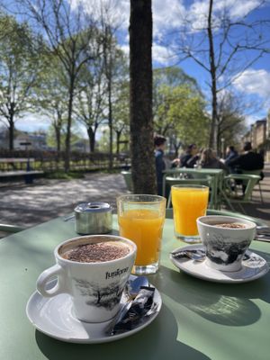   at Kafe Botanika in San Sebastian