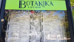 Menu September 2020 at Kafe Botanika in San Sebastian
