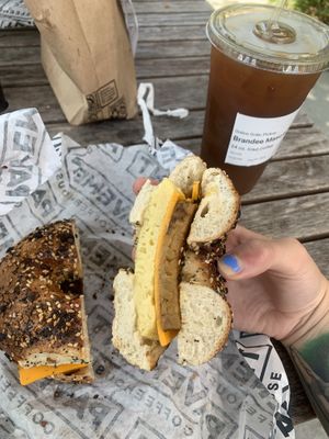 Vegan sunrise   at Pavement Coffeehouse - Comm Ave in Boston