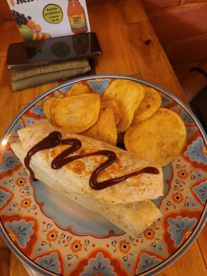 wrap at Flor de Loto in Cali