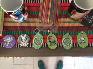 merch at Flor de Loto in Cali