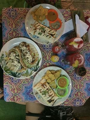 vegan food  at Flor de Loto in Cali