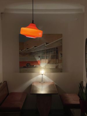 Cute venue at Babaghanoush in Pristina