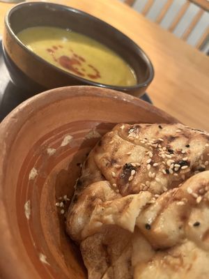 lentil soup  at Babaghanoush in Pristina