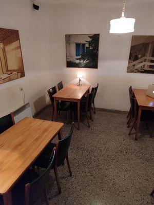 Interior at Babaghanoush in Pristina