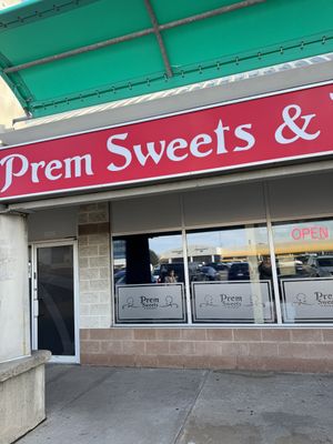 Outside   at Prem Sweets and Restaurant in Brampton