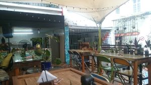 beautifull place at Centeno Restaurante Vegetariano in Medellin