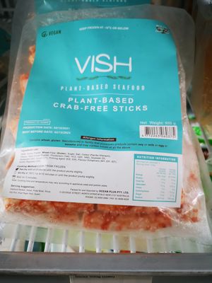 Crab Sticks!! at Vegan Grocery Store in Fitzroy