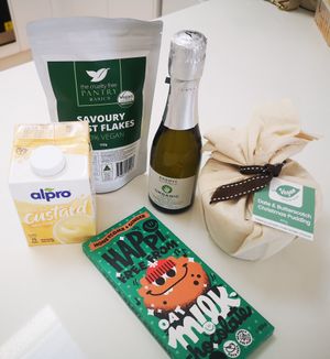 Our purchases at Vegan Grocery Store in Fitzroy