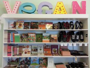 Vegan Books at Vegan Grocery Store in Fitzroy