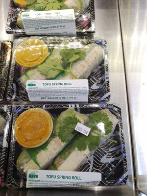Tofu spring rolls at Whole Foods Market - Oracle in Tucson