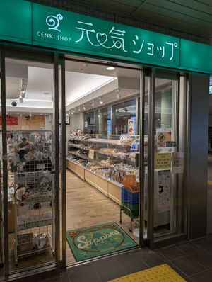 entrance at Genki Shop in Sapporo