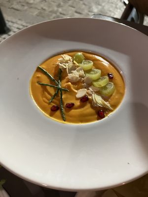 Salmorejo  at La Isleta de La Vina in Cadiz