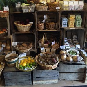 gourmet specialty store at River Valley Farmer's Table in Chicago