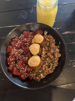 Poke Sandia very flavorful!  at Chana Plant Based in Medellin