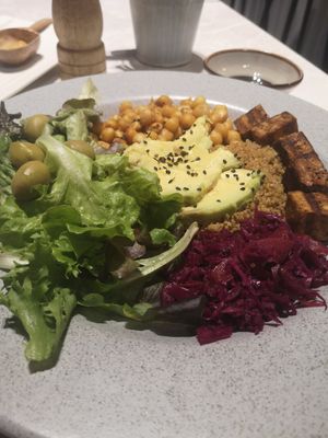 Bowl at Chana Plant Based in Medellin