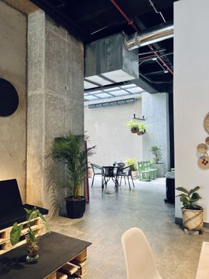 Back area  at Chana Plant Based in Medellin