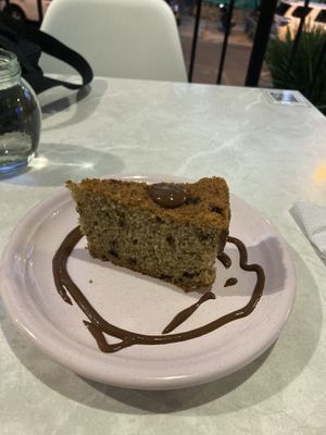 Banana cake   at Chana Plant Based in Medellin