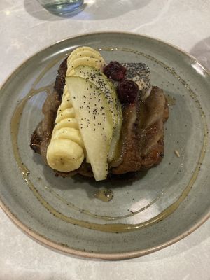 French toast   at Chana Plant Based in Medellin