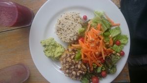 menu del dia at Chana Plant Based in Medellin