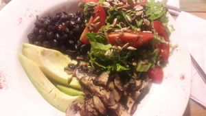 Vegan salad   at Chana Plant Based in Medellin