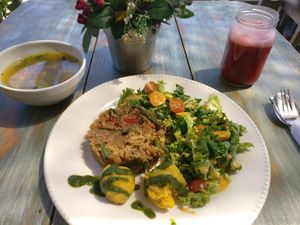 Menu del dia - 13000 COP at Chana Plant Based in Medellin