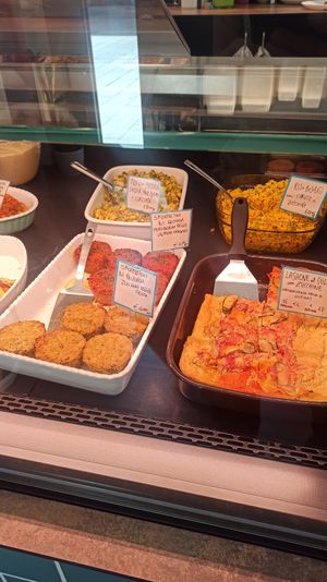 Vetrina at La Gastronomia Veg in Turin