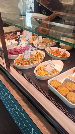 Vetrina at La Gastronomia Veg in Turin