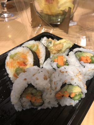 Vegetable sushi at Sushi Zushi in San Antonio