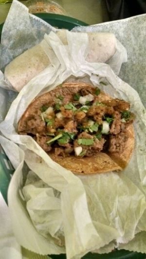Beef Seitan Taco at Salsita in Chicago