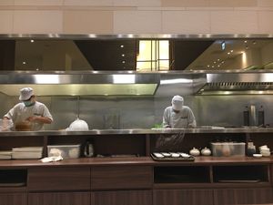 Open Kitchen!  at Hi-Lai Vegetarian 漢來蔬食 in Taoyuan