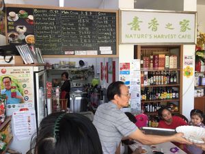 Interior at Nature's Harvest Cafe in Central Singapore