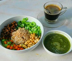 delicious.  at Nature's Harvest Cafe in Central Singapore