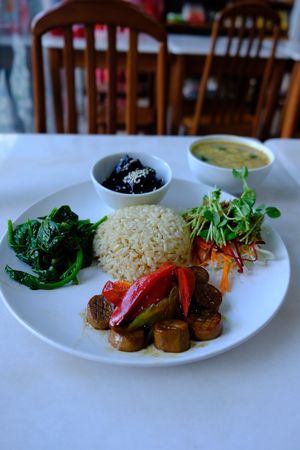 Daily special set menu at Nature's Harvest Cafe in Central Singapore