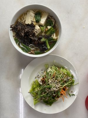 Wasn’t that hungry but the food taste so original that I finished till the last drop at Nature's Harvest Cafe in Central Singapore