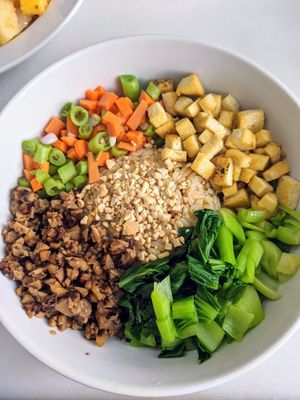 Lei Cha at Nature's Harvest Cafe in Central Singapore