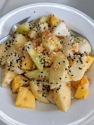 Rojak at Nature's Harvest Cafe in Central Singapore