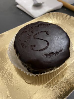 Sacher monoporzione  at Pasticceria Jerry in Orbassano