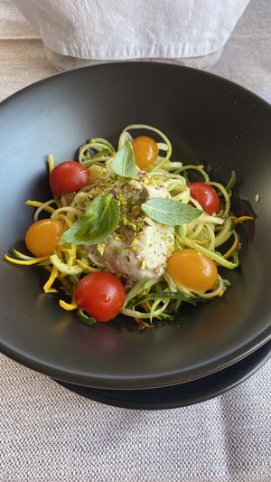 Spaghetti del sole at Al Tiglio Cucina Naturale in Moruzzo
