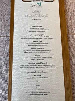 Degustation menù of February 2022 📃 at Al Tiglio Cucina Naturale in Moruzzo