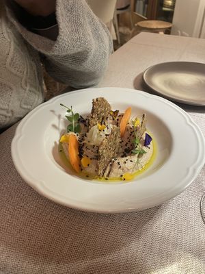 Hummus  at Al Tiglio Cucina Naturale in Moruzzo