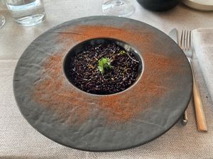 Risotto  at Al Tiglio Cucina Naturale in Moruzzo