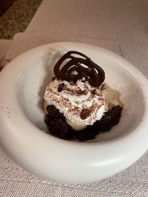 Tiramisu  at Al Tiglio Cucina Naturale in Moruzzo