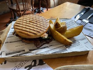 Bagel campero (sin agujero??) at Valentin in A Coruna