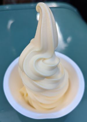 DOLE Whip Pineapple Soft Serve at Disneyland - Tiki Juice Bar in Anaheim