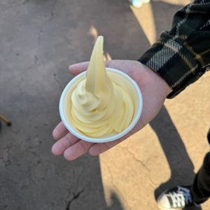 dole whip   at Disneyland - Tiki Juice Bar in Anaheim